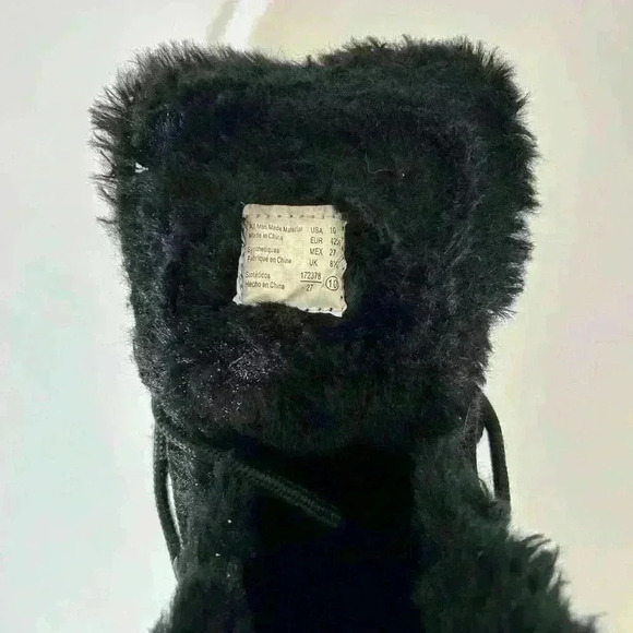 Brash Wedge Lace Up Boots with Faux Fur - Picture 7 of 7